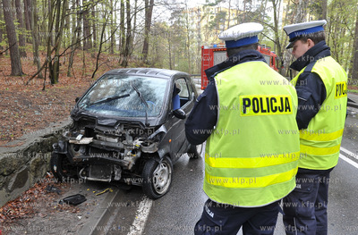 Sopot. Ul. Malczewskiego. Wypadek drogowy. Kierujaca...