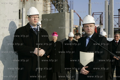 Wmurowanie Aktu Erekcyjnego pod budowe hali widowiskowo-sportowej...