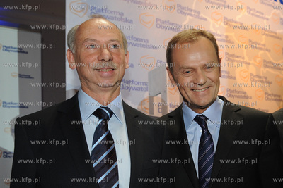 Gdansk. Konwencja wyborcza Platformy Obywatelskiej...