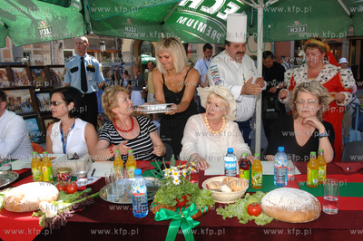 Gdansk. Festiwal Gwiazd. Festiwal Zupy prowadzony przez...