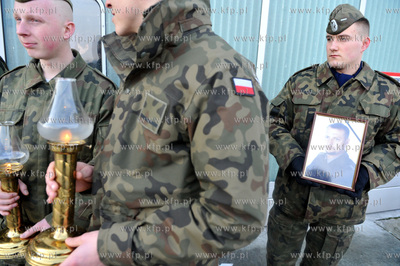 Pruszcz Gdansk, 49. Pulku Smiglowcow Bojowych. Uroczystosc...