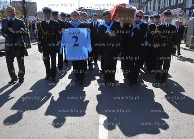 Pozegnanie Arkadiusza Rybickiego , zmarlego tragicznie...