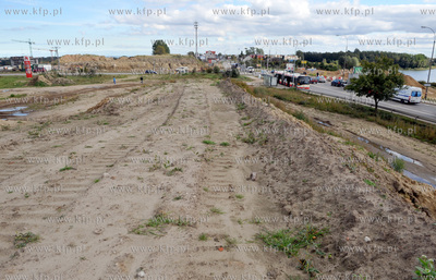 Budowa wezla drogowego Karczemki i trasy WZ w Gdansku...