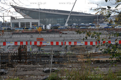 Uroczystosc wmurowania kamienia wegielnego pod budowe...