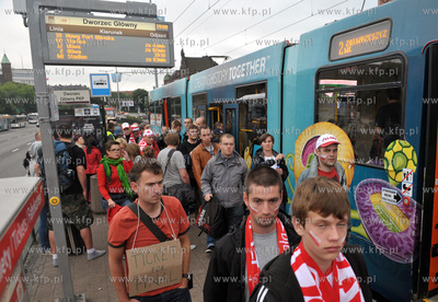 Mistrzostwa Europy w pilce noznej Euro2012. Kibice...