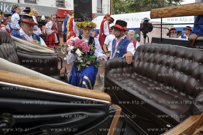 Chmielno. Kaszuby. Inscenizacja wesela kaszubskiego...