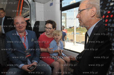 Gdansk. Uroczystosc inauguracji Pomorskiej Kolei Metropolitalnej....