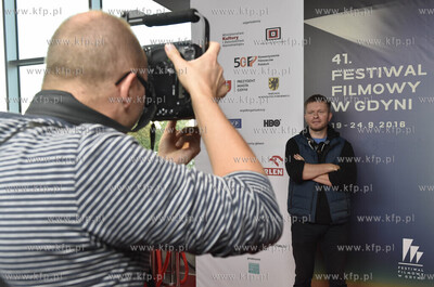 41. Festiwal Filmowy w Gdyni. Nz. Reżyser Filmu Fale...