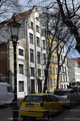Gdańsk. Ul. Swiętojańska. Dom Zachariasza Zappio....