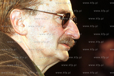Slawomir Mrozek gdansk 1997 fot. Lukasz Glowala / KFP...