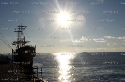 Sopot. Statek wycieczkowy Pirat. 31.07.2008 fot. Krzysztof...