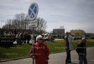 Gdynia.  Uroczystosci zalobne dowodcy Marynarki Wojennej...