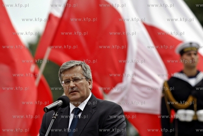 Gdynia.  Święto Marynarki Wojennej. Uroczystosci...