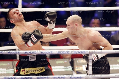 Sopot. Ergo Arena.  Gala boksu Polsat Boxing Night....