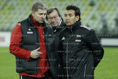 Gdansk. PGE Arena. Mecz o mistrzostwo Ekstraklasy Lechia...