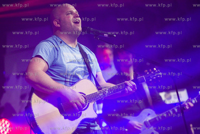 Gdańsk. Sala BHP Stoczni Gdańskiej. Koncert chrześcijańskiego...