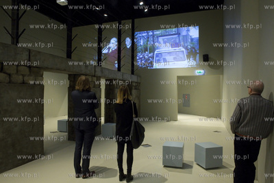 Prezentacja wystawy stałej Muzeum II Wojny Światowej...