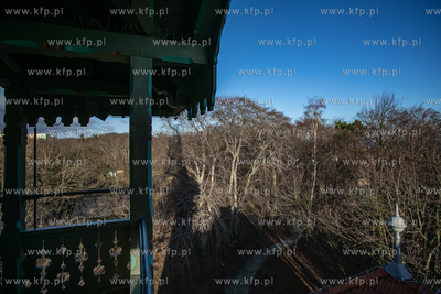 Sopot. Goyki 3 Art Inkubator. Nz. widok z wieży.
16.12.2021
fot....