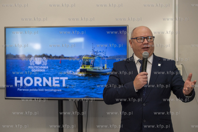 Wyspa Sobieszewska. Prezentacja autonomicznej łodzi...