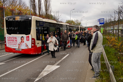 Cmentarz Srebrzysko. Al. Żołnierzy Wyklętych. Tymczasowy...