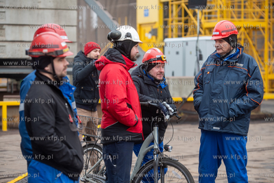 Gdańska Stocznia Remontowa im. J. Piłsudskiego. Wodowanie...