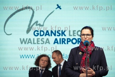 Port Lotniczy Gdańsk. Wmurowanie kamienia węgielnego...