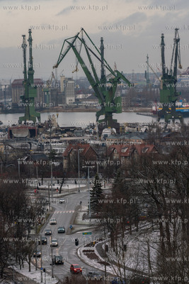 Panorama Gdańska z Góry Gradowej. 1.02.2022 / fot....
