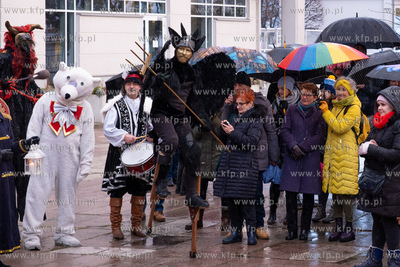 Sopockie Miasteczko Noworoczne. Nz. Magdalena Czarzyńska...
