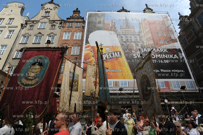 Odpust sw. Dominika na ulicach Gdanska w ramach Jarmarku...