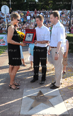 Wladyslawowo, Cetniewo. X Edycja Alei Gwiazd Sportu....