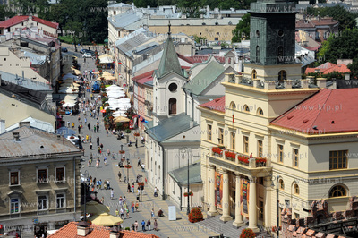 Lublin. Klasycystyczny Nowy Ratusz 1827-28 i klasycystyczny...