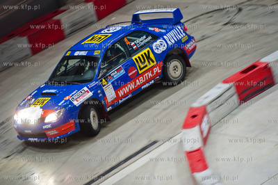 Gdansk. Hala Ergo Arena. Prolog 8 Rajdu Lotos Baltic...