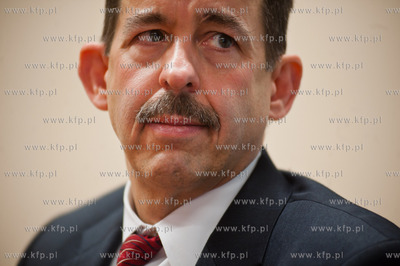 Gdansk. Urzad Miejski. Konferencja prasowa z udzialem...