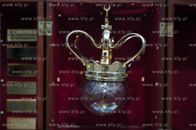 Gdansk. Pobrzeze Rybackie. Konferencja prasowa poprzedzająca...