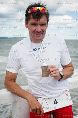 Gdansk. Brzezno. Triathlon Gdanski 2013. Nz ambasador...