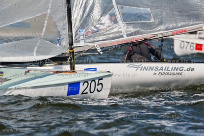 Sopot. Mistrzostwa Swiata Finn Masters. Regaty klasy...