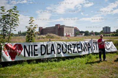 Gdansk. Happeningu artystyczny, ktorego celem jest...