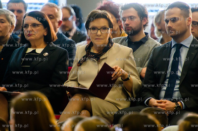 Gdansk. Uroczystosc nadania imienia Arkadiusza Arama...
