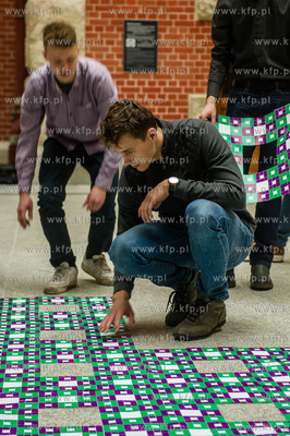 Dziedziniec im. Jana Heweliusza w Gmachu Glownym Politechniki...