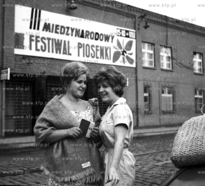 III Miedzynarodowy Festiwal Piosenki w Gdansku, pozniej...