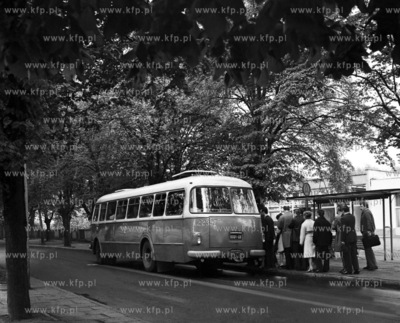 Przystanek autobusu gdanskiej komunikacji miejskiej...