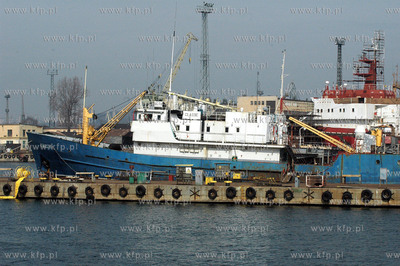 Statek Gazgana, ktora po bankructwie rosyjskiego armatora...