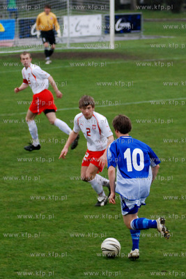 Reprezentacja Polski do lat 17 (rocznik 1991) przegrala...