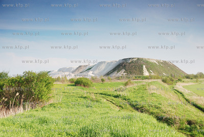 Halda fosfogipsow w okolicy Wislinki i Przegaliny kolo...