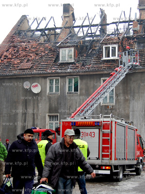 Sztum. W nocnym pozarze spalily sie dwa mieszkania...