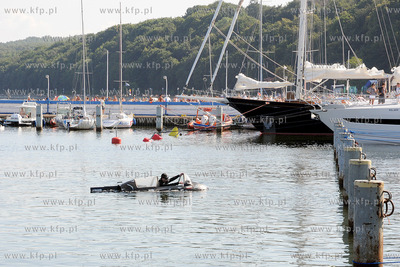 Przystan Jachtowa Marina Gdynia. IV Targi Sportow Wodnych...