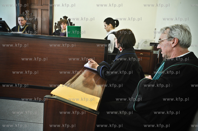 Rozprawa w Sadzie Apelacyjnym w Gdansku dzienikarki,...