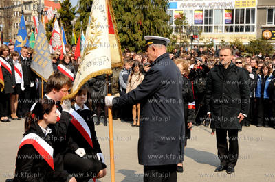 Gdynia. Uroczystosci z okazji 70 rocznicy zbrodni katynskiej....