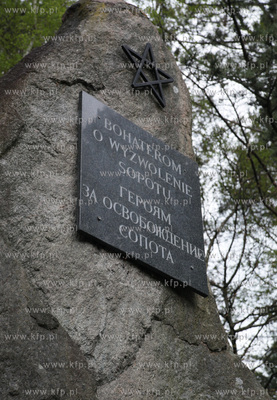 Sopot. Cmentarz Zolnierzy Radzieckich poleglych podczas...