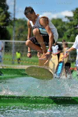 Gdansk. Plac Zebran Ludowych. Festiwal Sportow Ekstremalnych...